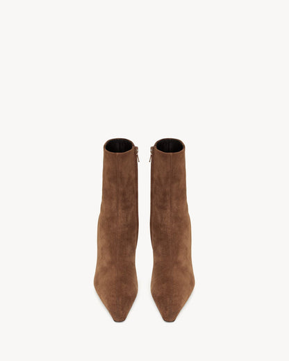 SAINT LAURENT Ashley Ankle Boots - 90mm Heel Height