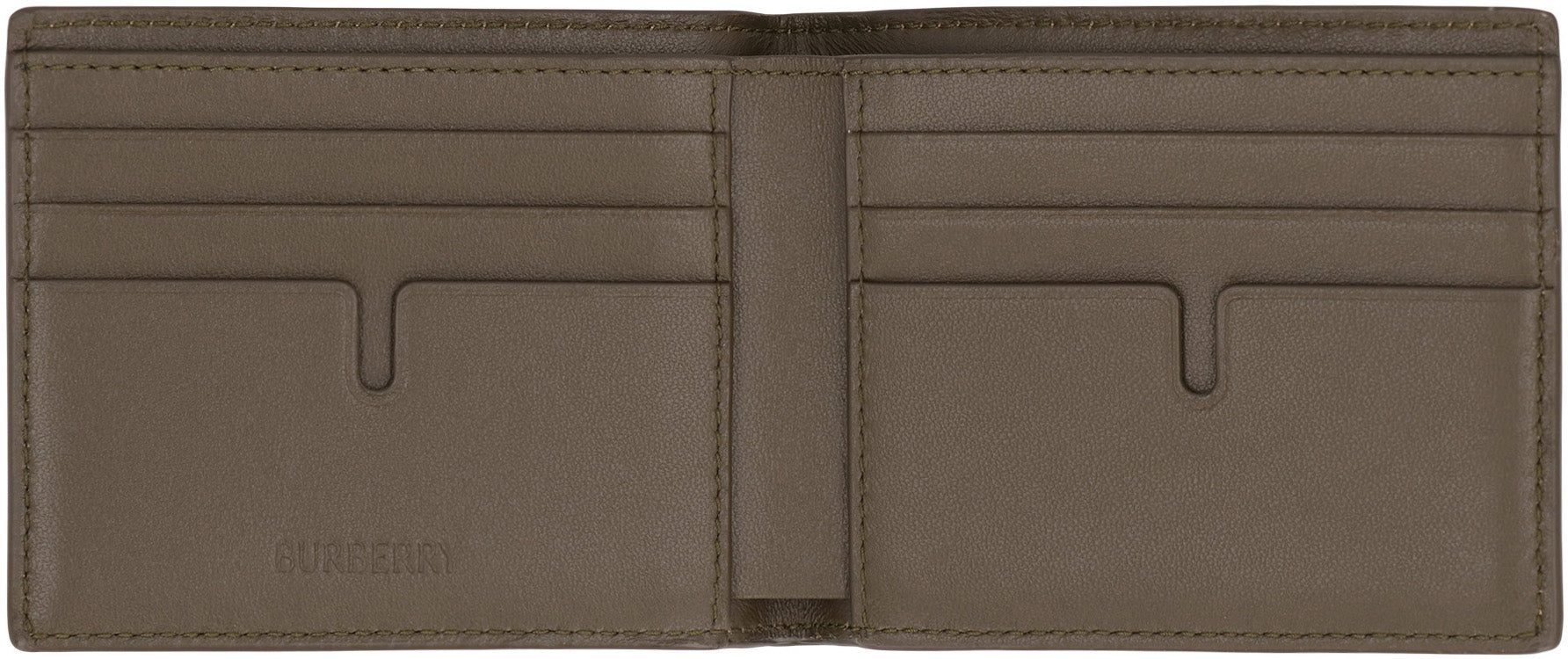 BURBERRY Check Pattern Wallet (9.5x11 cm) - Mini Size