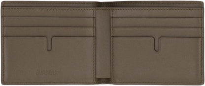 BURBERRY Check Pattern Wallet (9.5x11 cm) - Mini Size
