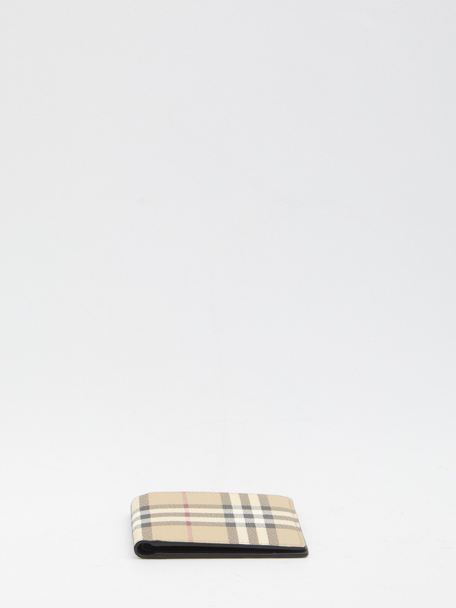 BURBERRY Mini Check Book Wallet