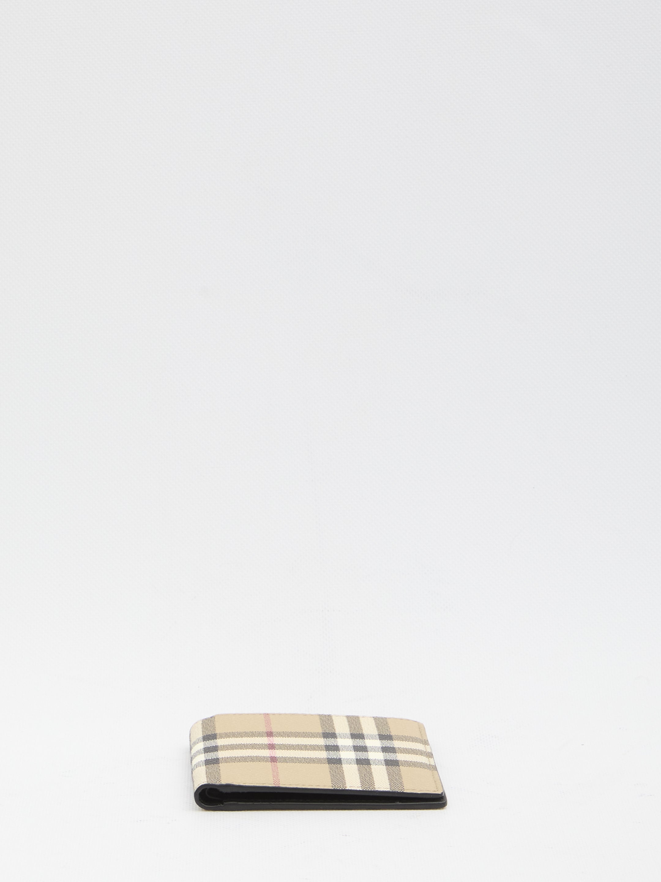 BURBERRY Mini Check Book Wallet