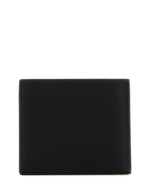 BALENCIAGA Mini Bifold Wallet with Logo Print