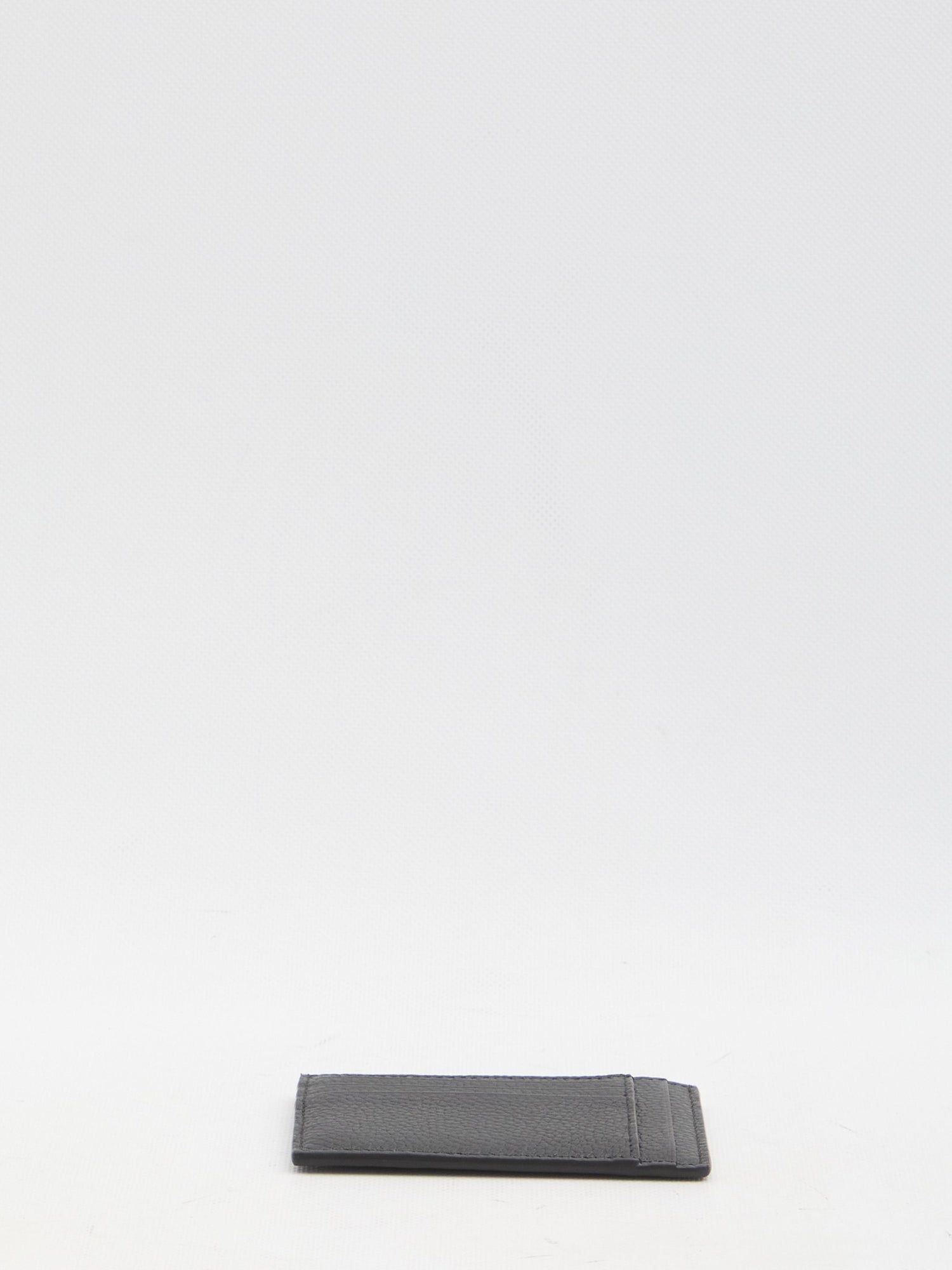 GUCCI Maxi GG Leather Card Holder - 12x8cm