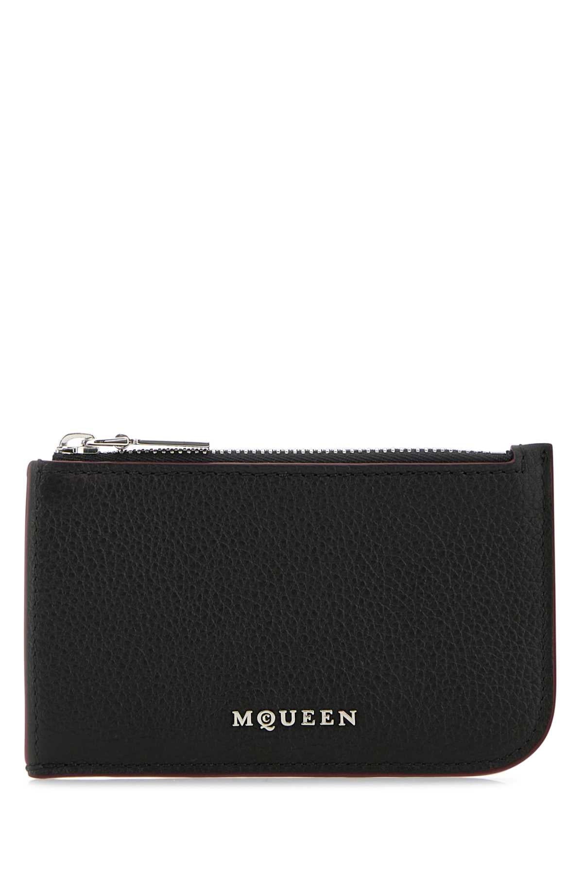 ALEXANDER MCQUEEN Mini Leather Card Holder