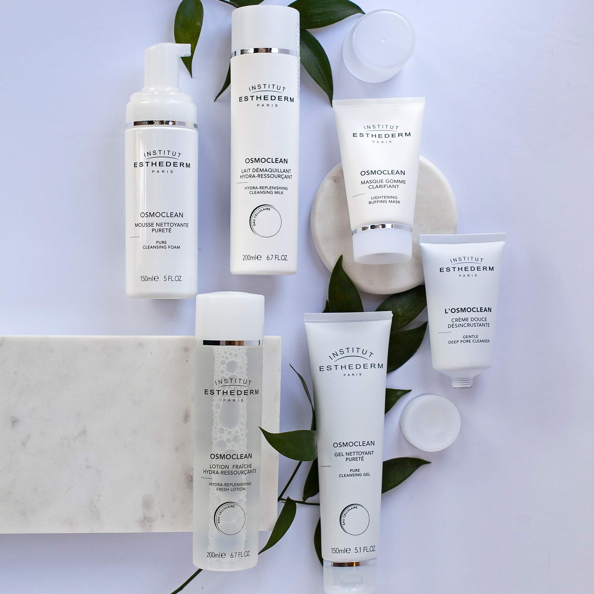 Esthederm Osmoclean Pure Cleansing Gel for Normal to Combination Skin - Gentle, Balancing &amp; Nourishing