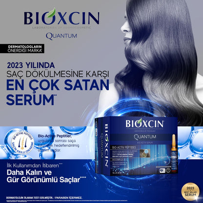 Bioxcin Quantum Serum 15x6ml - Nourishing Hair Serum for Hair Loss &amp; Thicker Hair