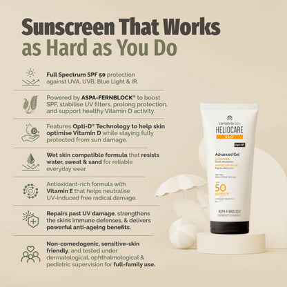Heliocare Advanced SPF50 Gel 50ml