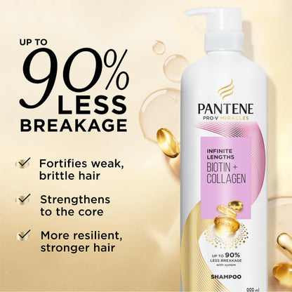 Pantene Miracles Bamboo Shampoo 12 oz - Strength &amp; Length | Pro-V