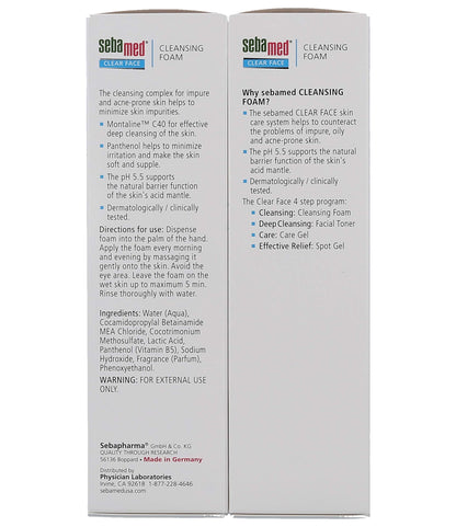Sebamed Clear Face Care Gel 50ml