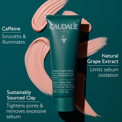 Caudalie Vinergetic C Instant Detox Mask 75 ml