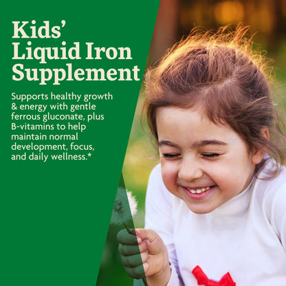 Floradix Liquid Dietary Supplement - Natural Iron &amp; Vitamin Supplement for Adults &amp; Children, Gluten-Free, 8.45 fl oz