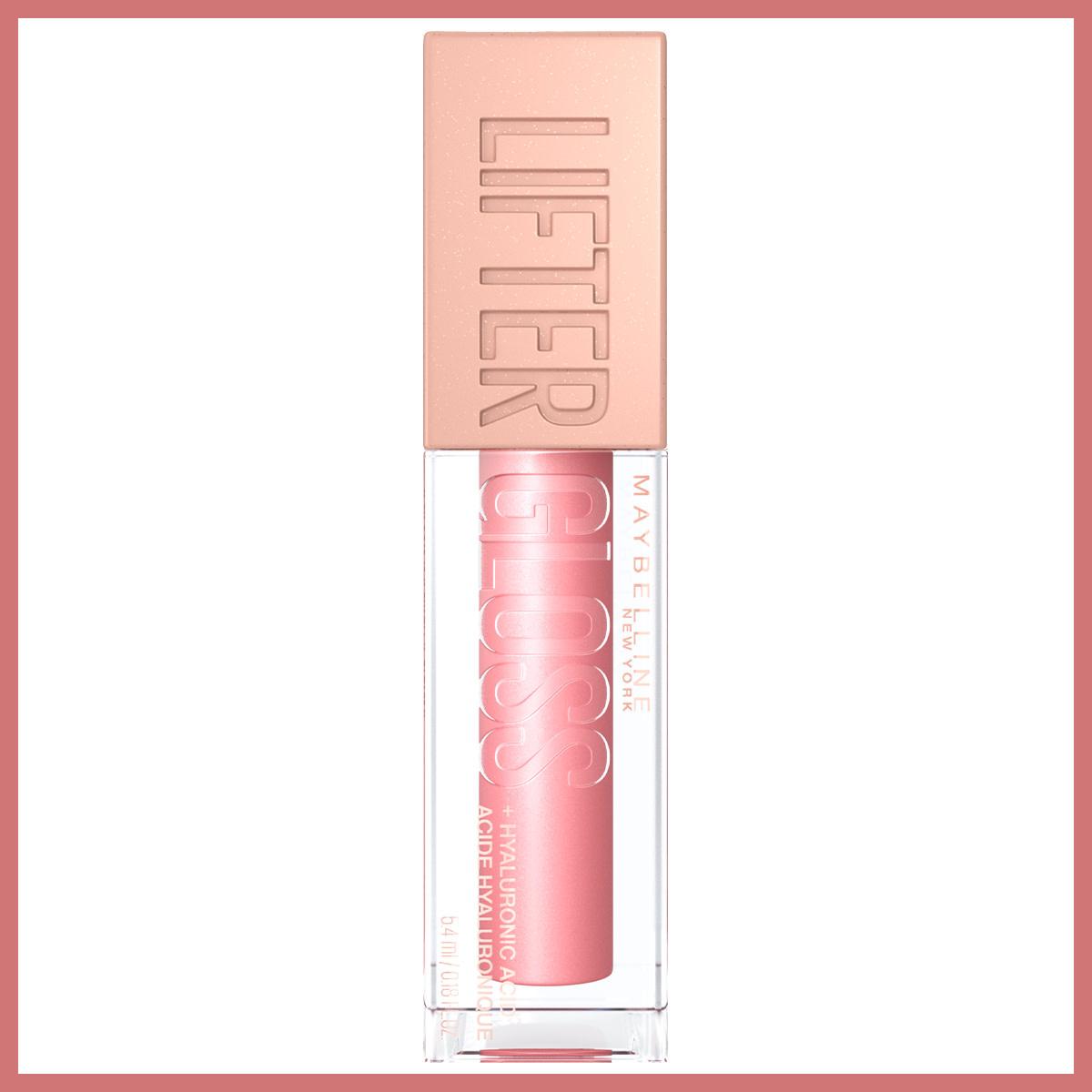 Maybelline New York Lifter Gloss - Hyaluronic Acid Lip Gloss for Fuller Lips, Moisturizing &amp; Non-Sticky