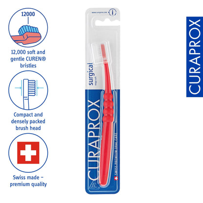 Curaprox Surgical Manual Toothbrush for Precision Dental Care - High-Quality Oral Hygiene