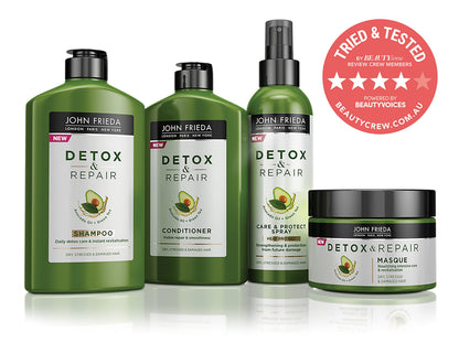 John Frieda Detox+Repair Shampoo - For Damaged Hair | 250ml