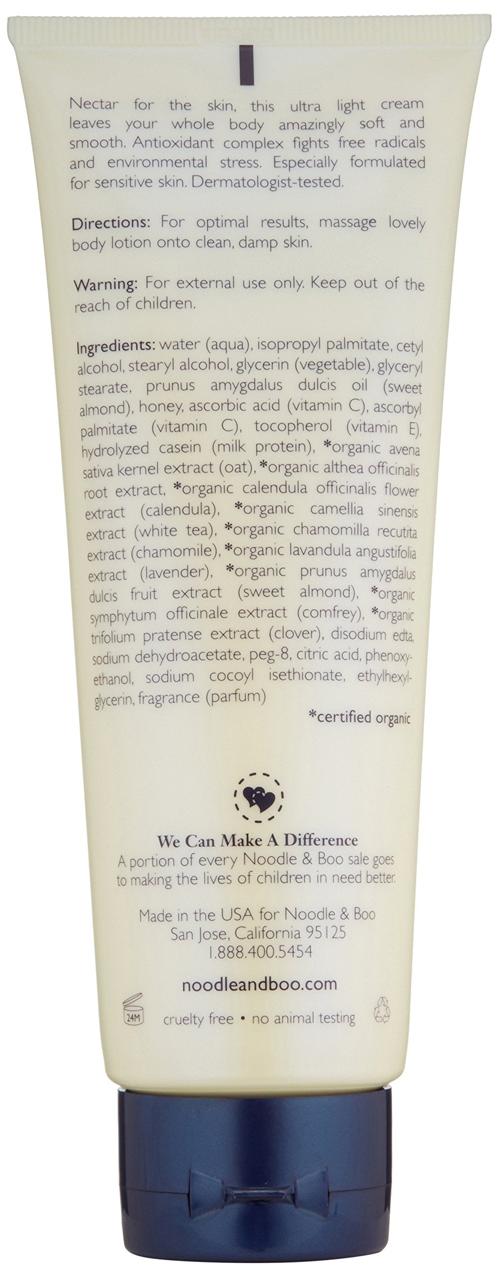 Noodle &amp; Boo Nectar Lovely Body Lotion 133ml
