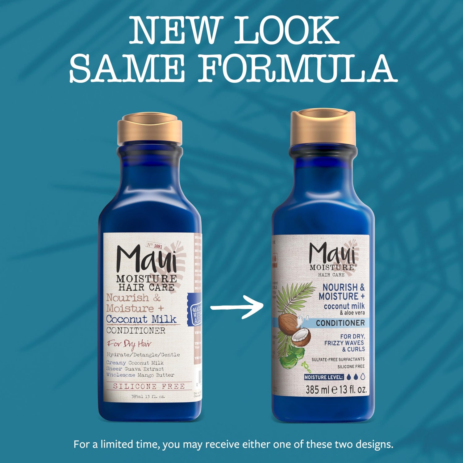 Maui Moisture Nourishing + Coconut Milk Hair Conditioner for Dry Hair - 13.01 fl oz