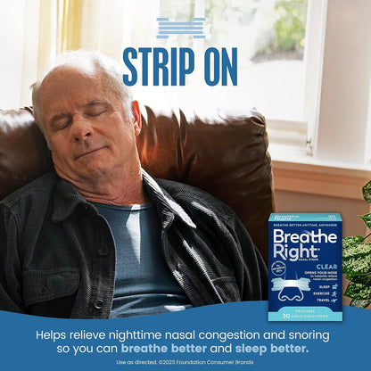 Breathe Right Nasal Strip Large Size