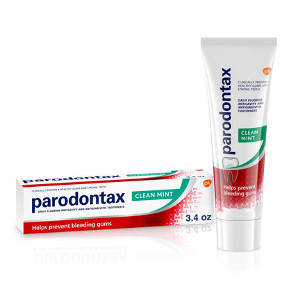 Parodontax Advanced Whitening Toothpaste 75ml - Fluoride Toothpaste for Healthy Gums &amp; Whiter Teeth