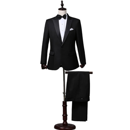 Mens Performance Suit with Bowtie