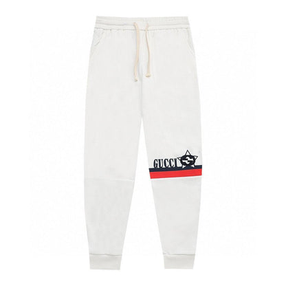Gucci Long Pant White/Black/Red&