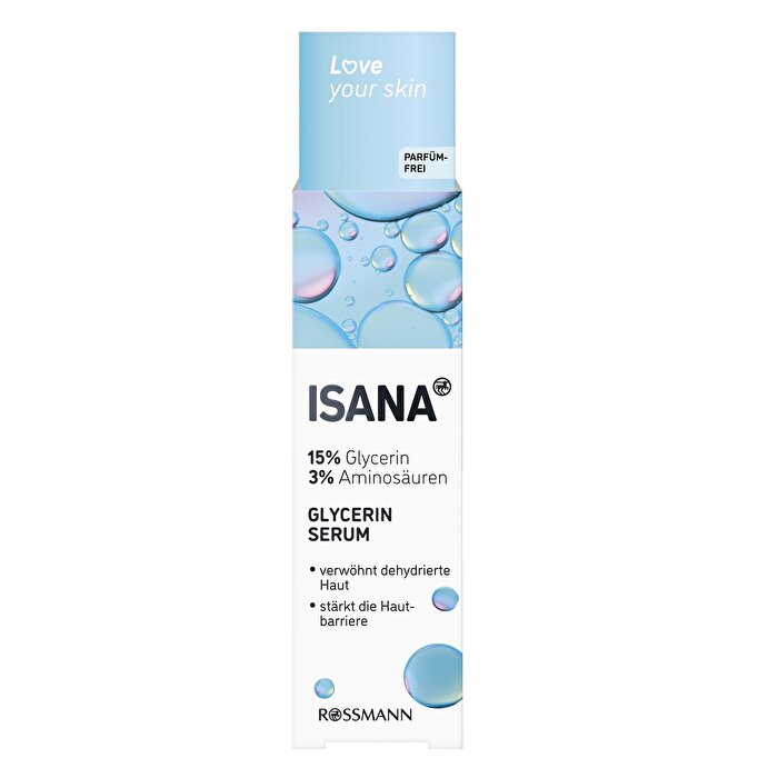 Isana Love Your Skin Glycerin &amp; Amino Acid Serum 30ML | Hydrating