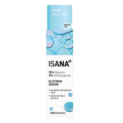 Isana Love Your Skin Glycerin &amp; Amino Acid Serum 30ML | Hydrating
