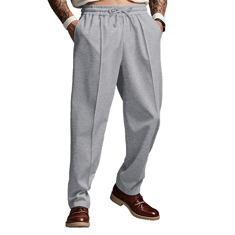 Mens Casual Straight Leg Pants