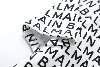 BALMAIN Logo Print T-shirt