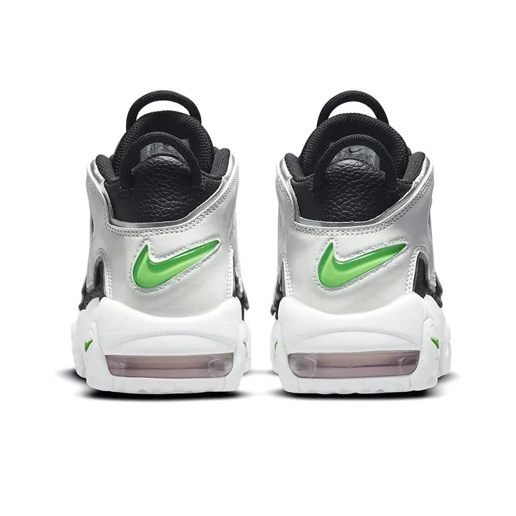 Nike Air More Uptempo Black White Green
