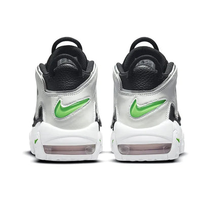Nike Air More Uptempo Black White Green