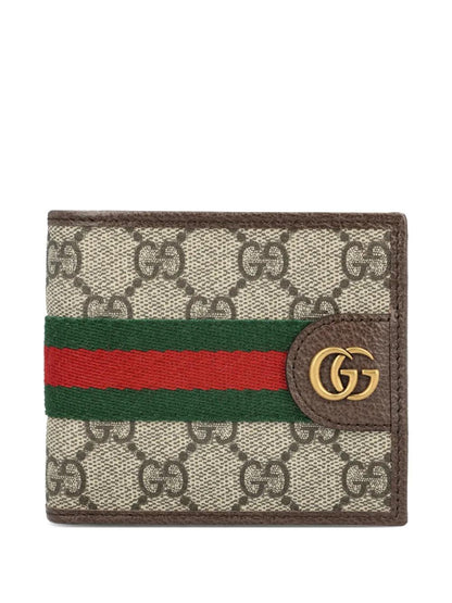 GUCCI Mini Bi-Fold Wallet with Signature Monogram