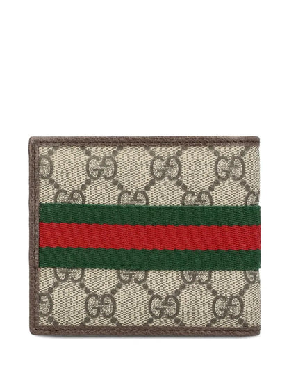 GUCCI Mini Bi-Fold Wallet with Signature Monogram