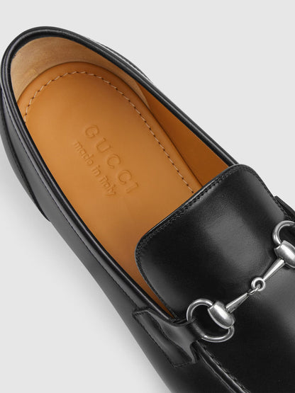 GUCCI Jordaan Loafer with Horsebit Detail - Men&