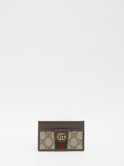 GUCCI Mini Monogram Card Holder - SS26