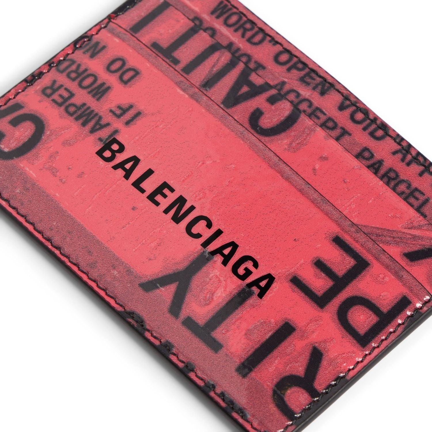 BALENCIAGA Mini Security Tape Card Holder