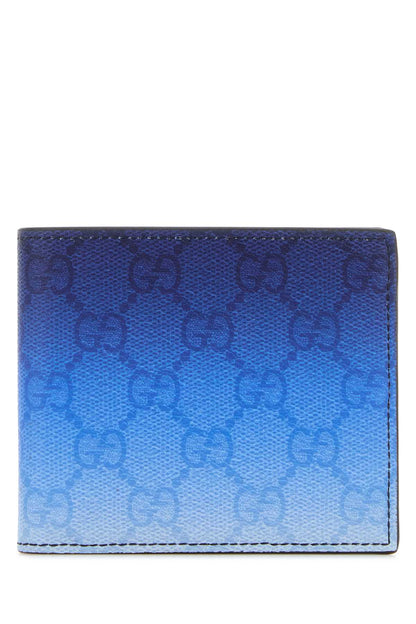 GUCCI Mini Printed Canvas Wallet
