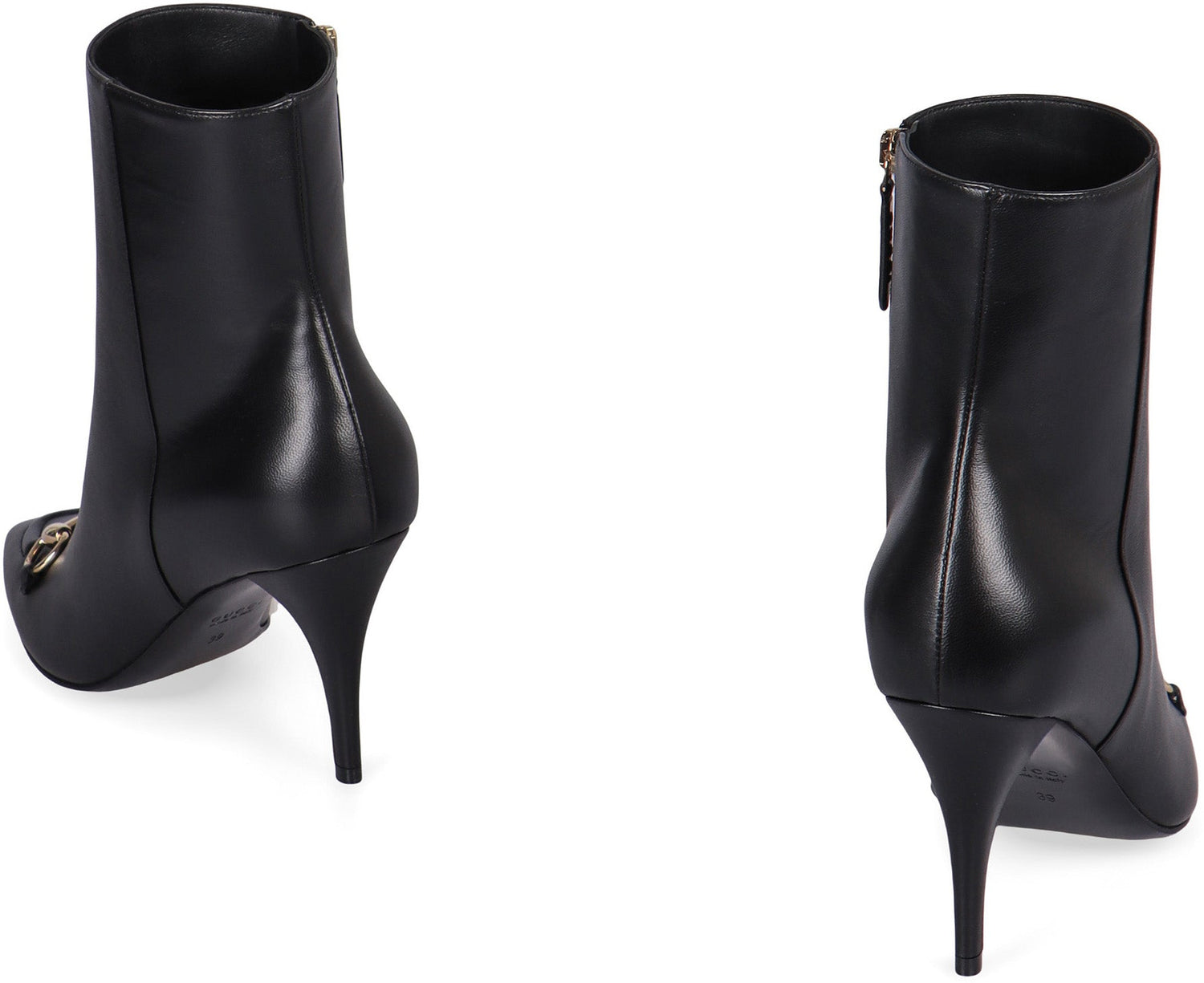 GUCCI Tapered High Heel Ankle Boots - 8.5 cm
