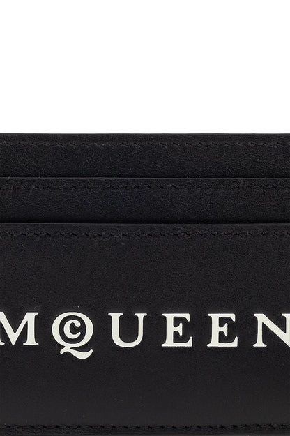 ALEXANDER MCQUEEN Mini Card Case with Logo Print