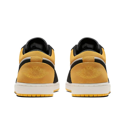 Air Jordan 1 Low Sail University Gold Black