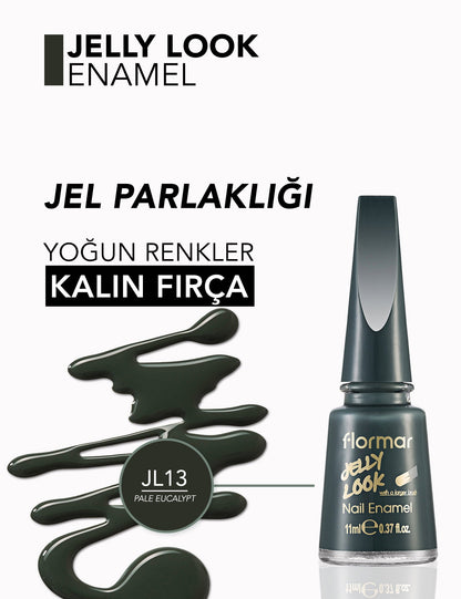 Flormar Jelly Look Nail Enamel for Gel-Like Shine