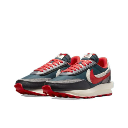 Nike LD Waffle Sacai Undercover Midnight Spruce University Red