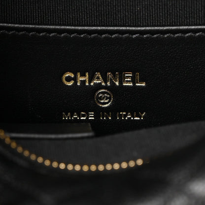 Chanel  Caviar Quilted Polly Pocket Pouch Hobo