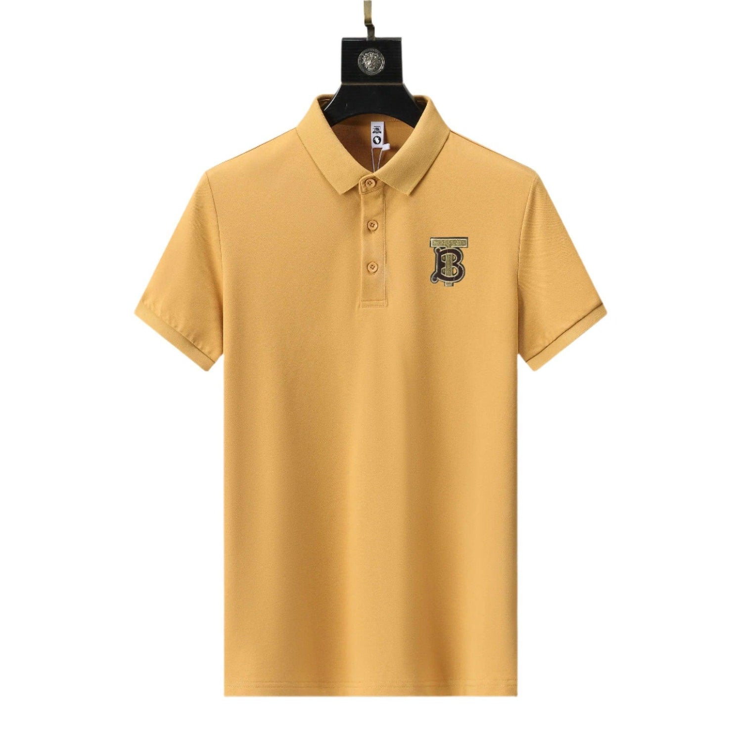 Burberry Yellow T-Shirt With Collar