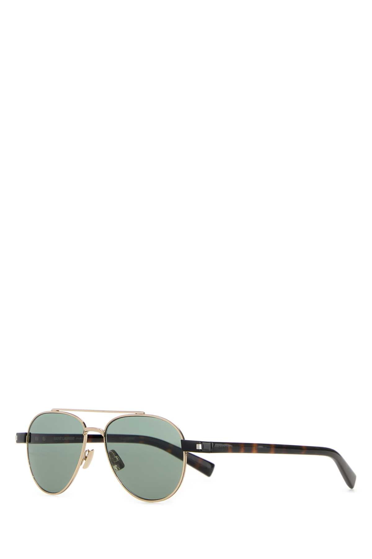 SAINT LAURENT Animal Print Acetate Sunglasses for Men