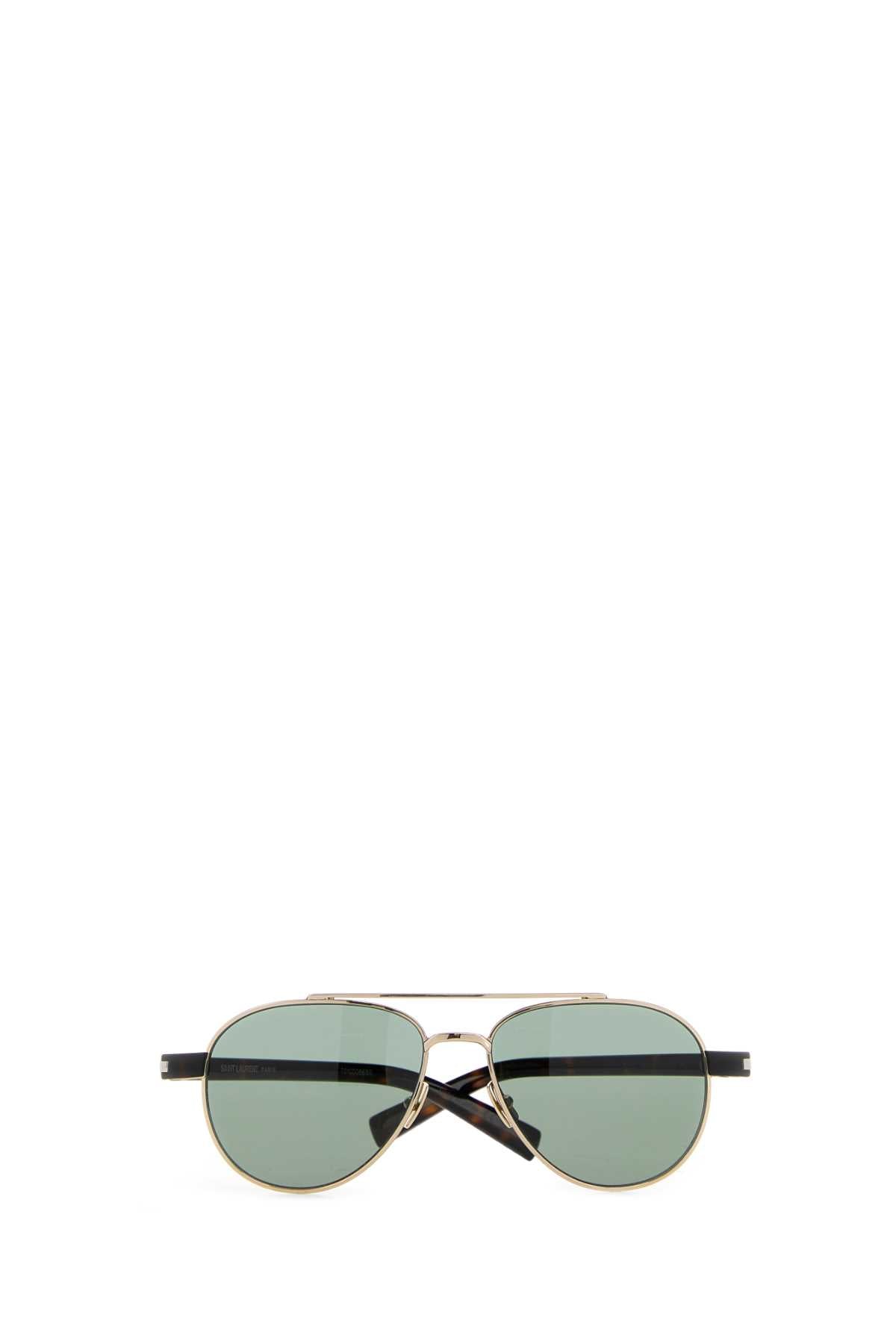 SAINT LAURENT Animal Print Acetate Sunglasses for Men