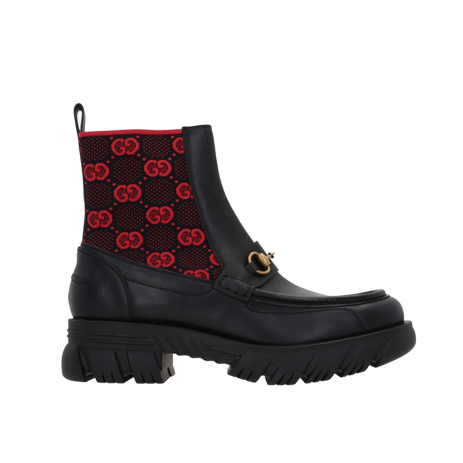 Gucci Gg Leather Boots