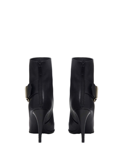 ALEXANDER MCQUEEN Heron Buckle Boots for Women