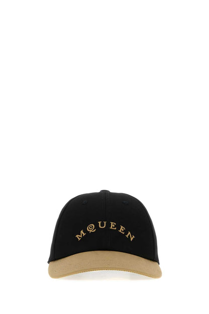 ALEXANDER MCQUEEN Two-Tone Cotton Baseball Cap for Men