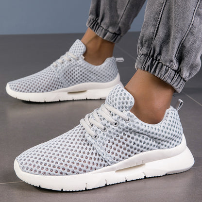 Fly-Knit Mesh Sports Shoes