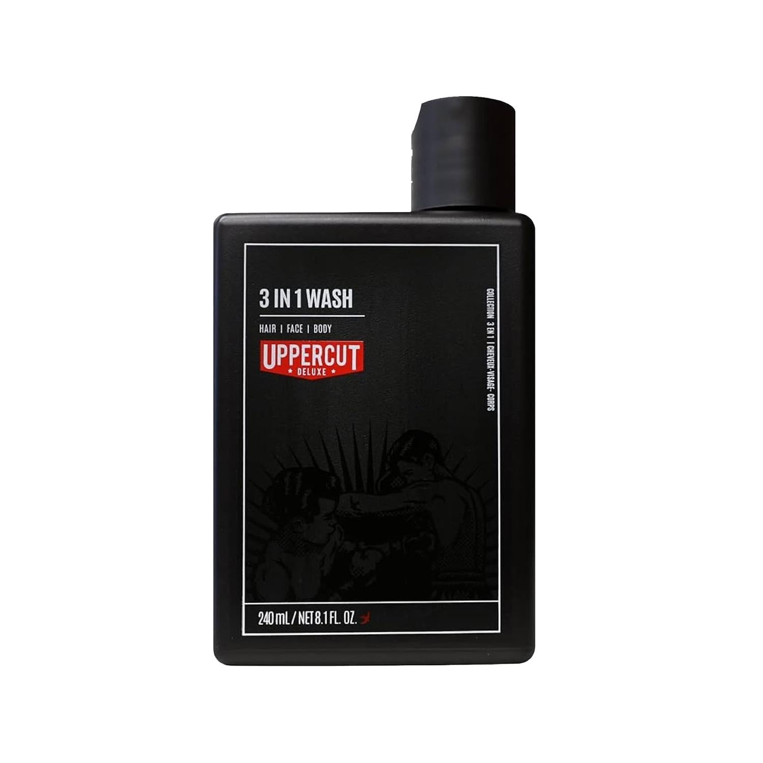 Uppercut Deluxe 3-in-1 Wash for Hair, Face &amp; Body 240 ml